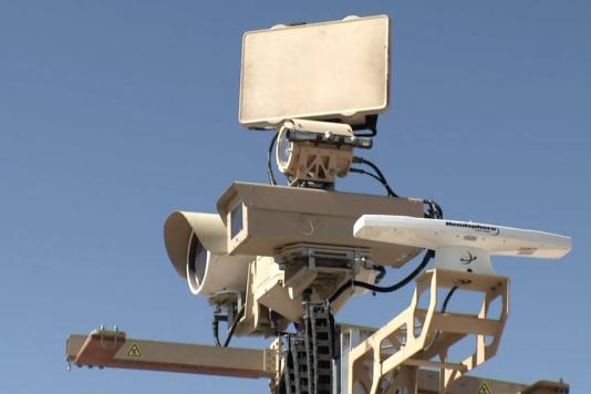 Современные радары и камеры наблюдений на мексиканской границе