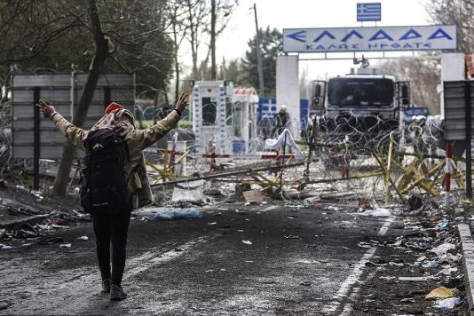 Колючий дріт між Грецією і Туреччиною