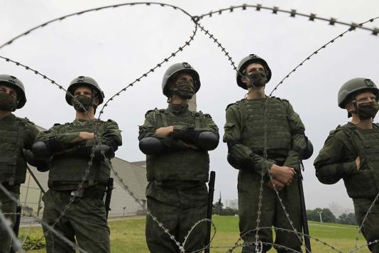 Білорусь колючий дріт