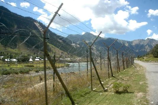 Проволока колючая в Кашмире