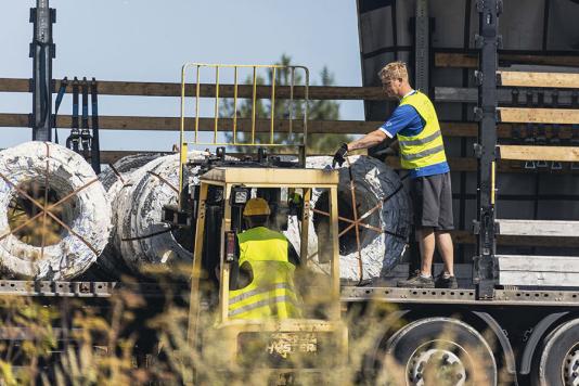 Колючая проволока Егоза для Литвы