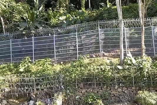 Колючая проволока в Мьянме