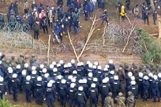 Прорив на кордоні Польщі та Білорусі