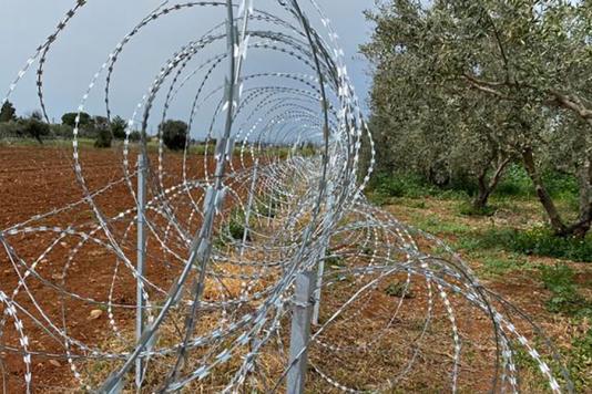 Кіпр колючий дріт