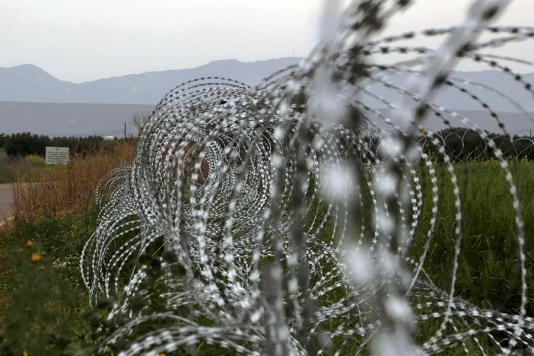 Колючий дріт на Кіпрі