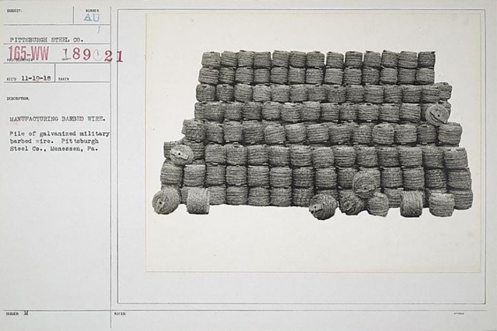 Оцинкований колючий дріт для армії