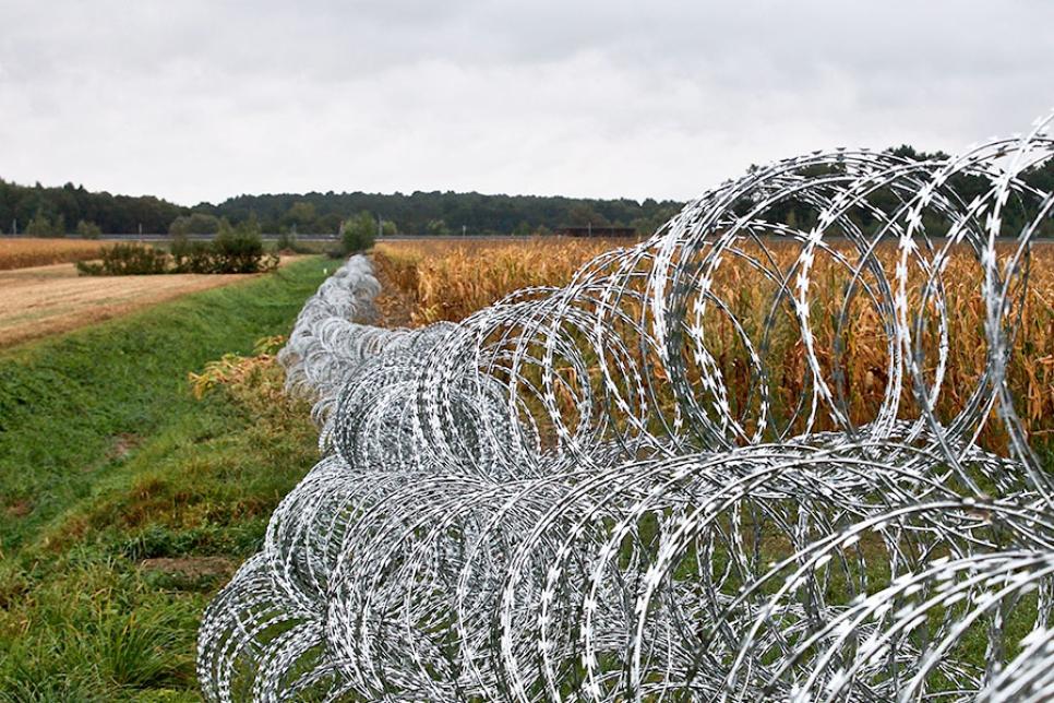 Пірамідальне загородження Єгоза в Угорщині