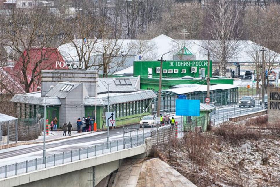 Граница Эстонии с Россией