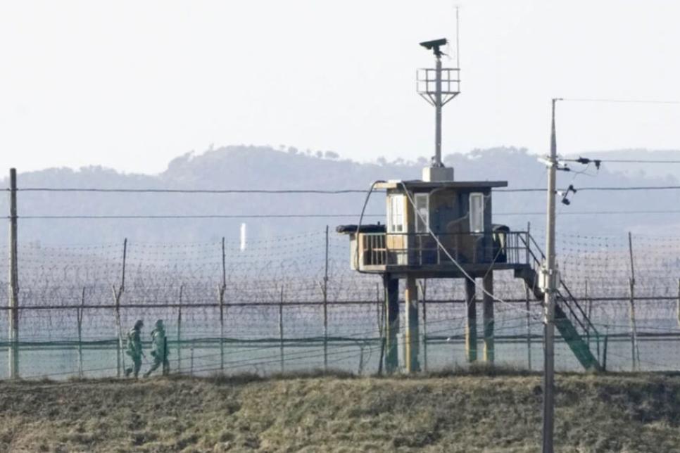 Колючая проволока в ДМЗ