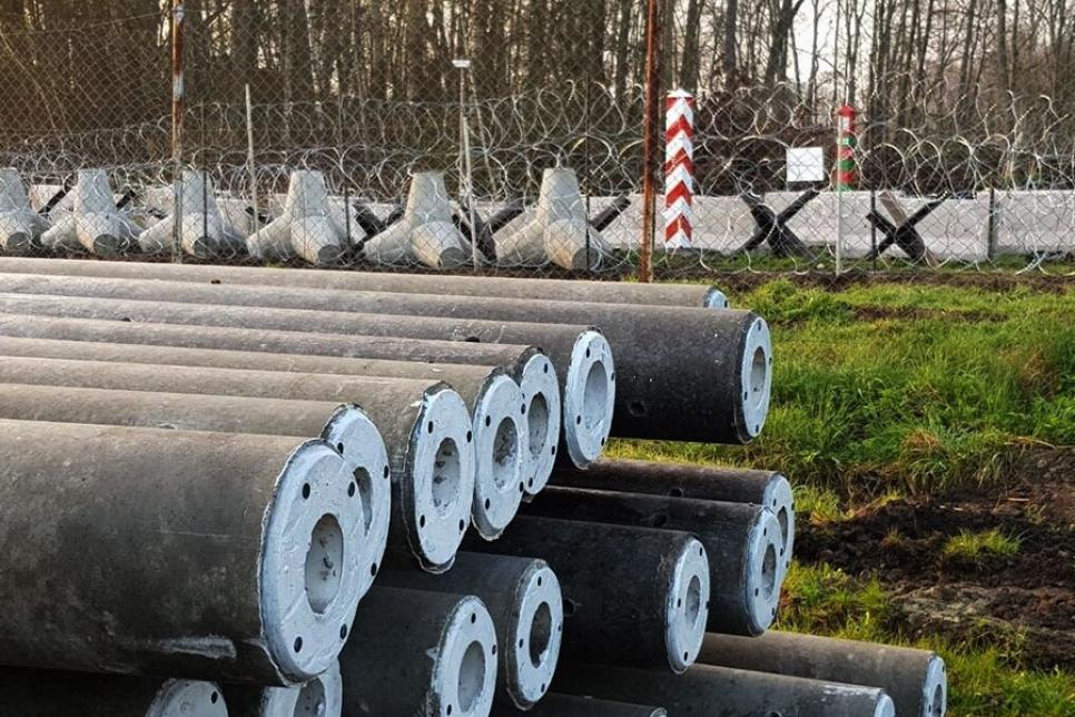 Электронный барьер на границе с Россией