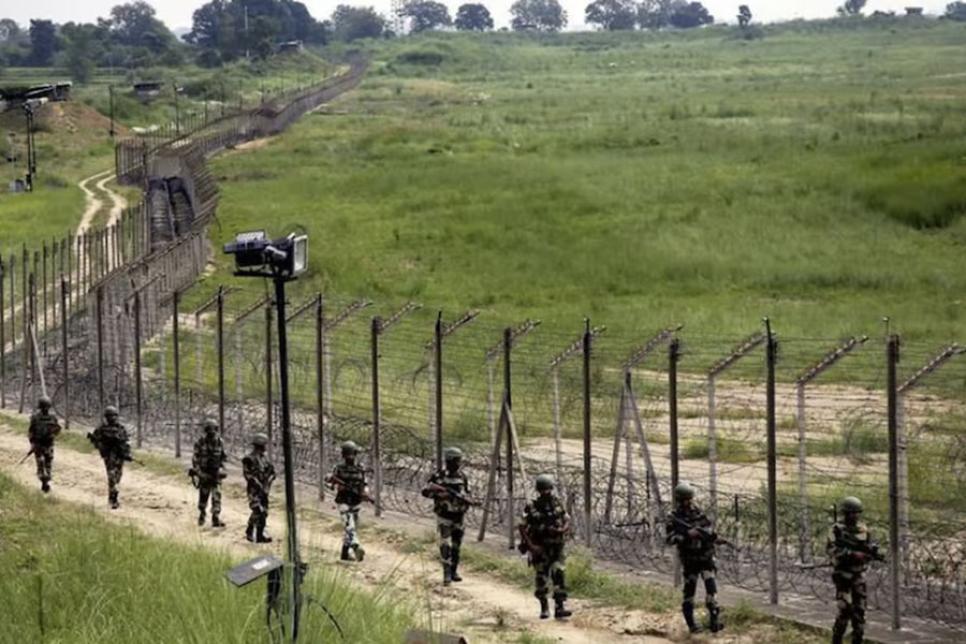 Колючий дріт в Індії