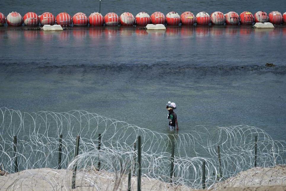 Буи на Рио-Гранде